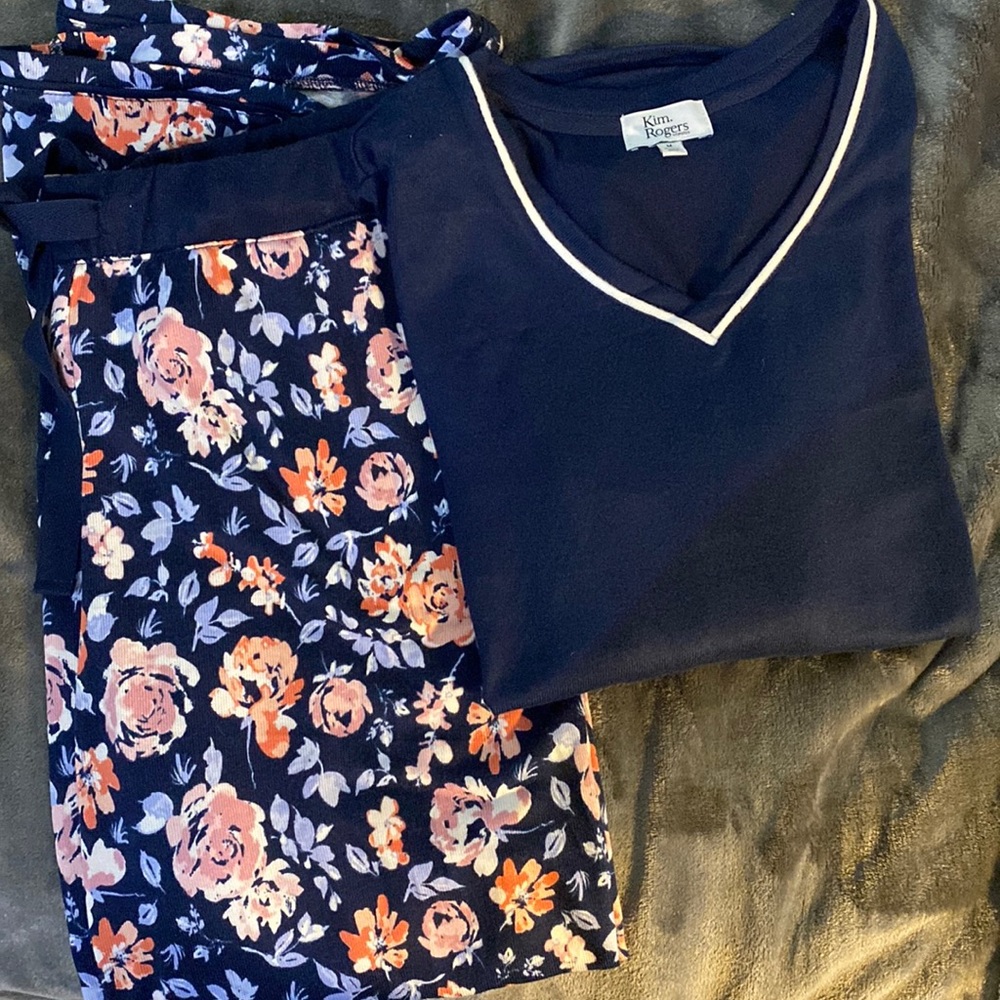 Kim rogers pajama set